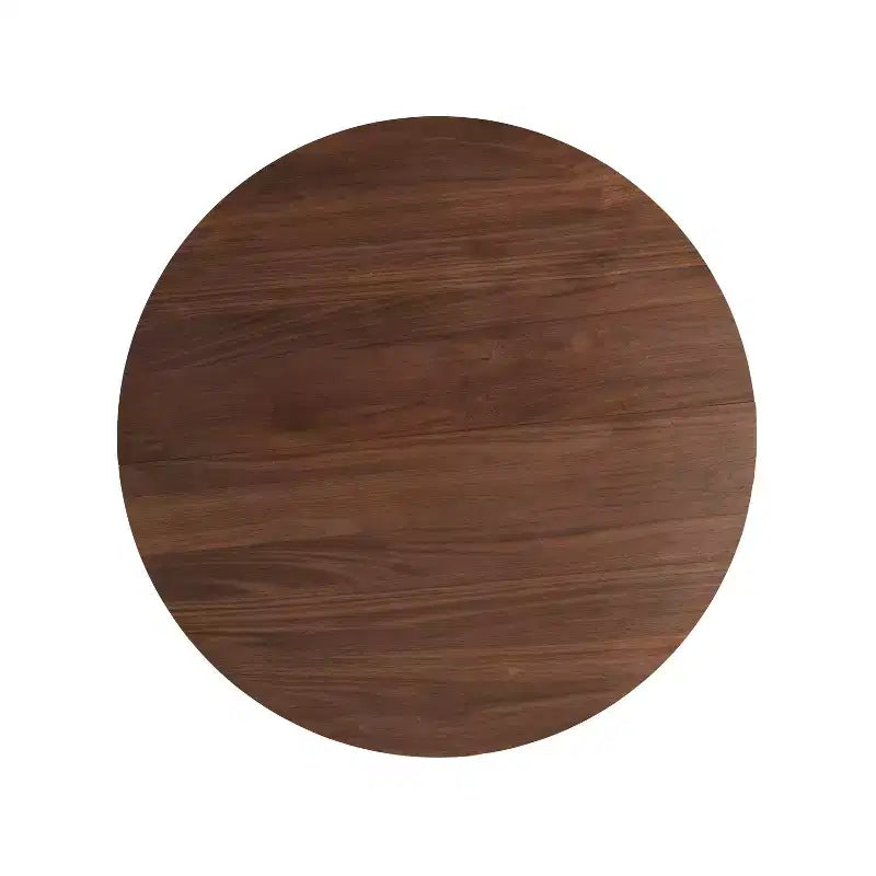 Vatros Wooden Dining Table Round Dining Table for 4