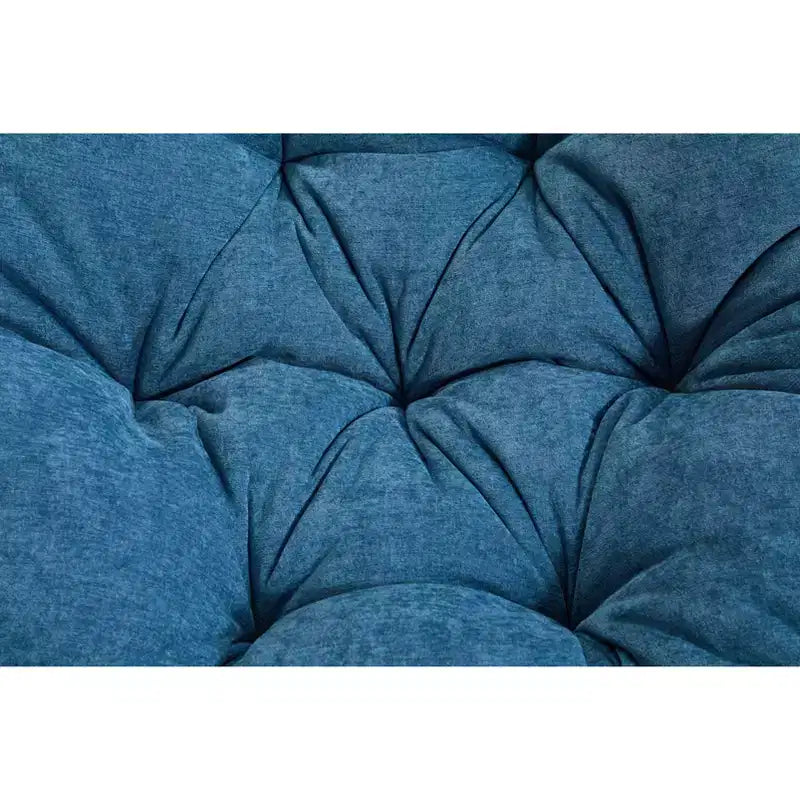 Okak Chenille Oversized Swivel Accent Chair for Bedroom,Comfy Papasan Chair for Living Room,Apartment