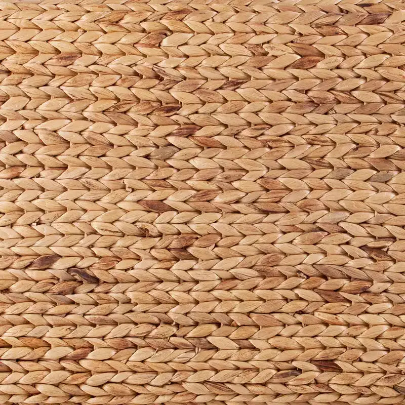 Standerson White Woven Coffee Table Bench - White - SEI
