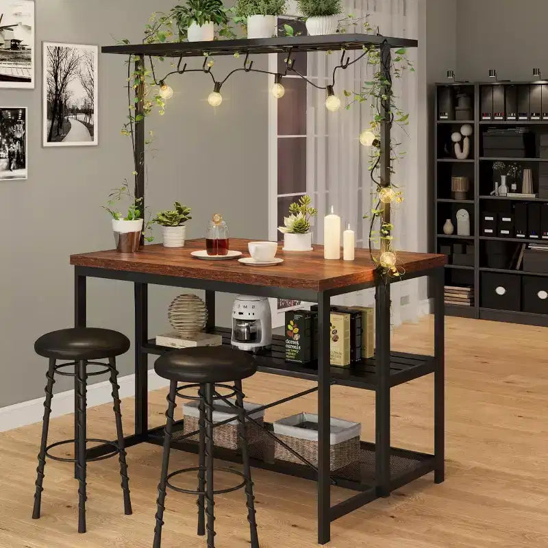 Large Kitchen Island, Island Table for Kitchen - Versatile, Durable, Space-Savin