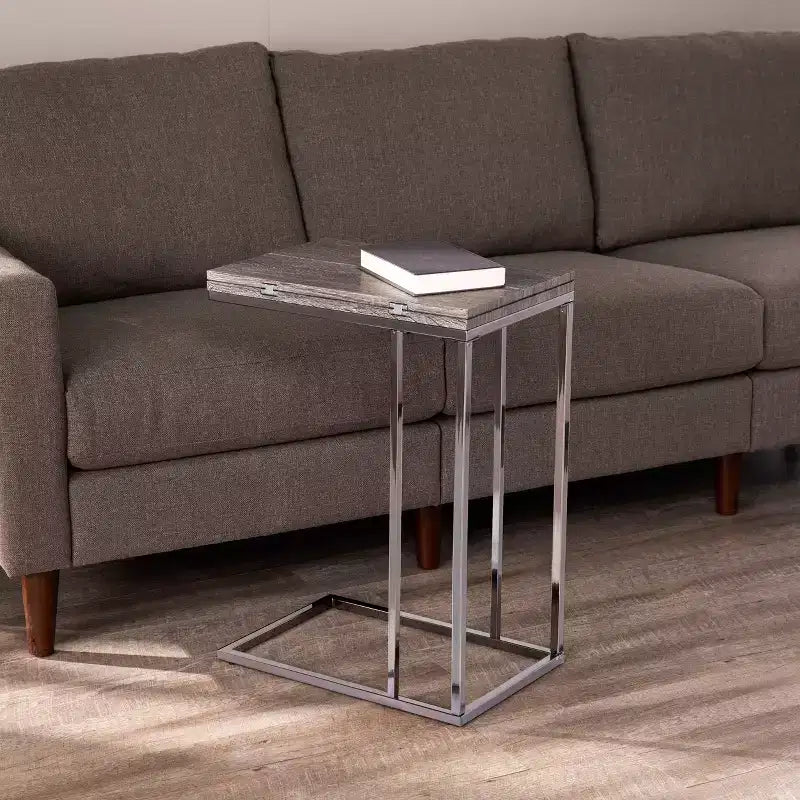Clarkdom Expandable C-Table - Grey - SEI