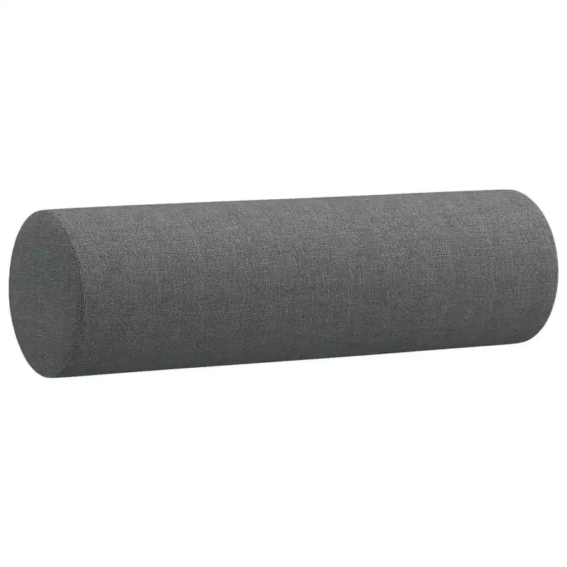 2-Seater Sofa Dark Grey Fabric (100% polyester), metal, textilene