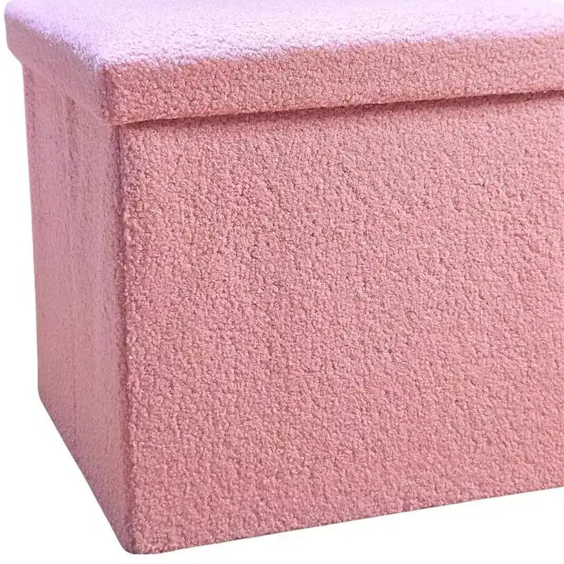 15 Boucle Cube Storage Ottoman