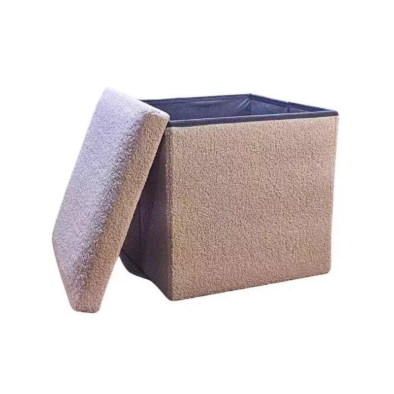 15 Boucle Cube Storage Ottoman