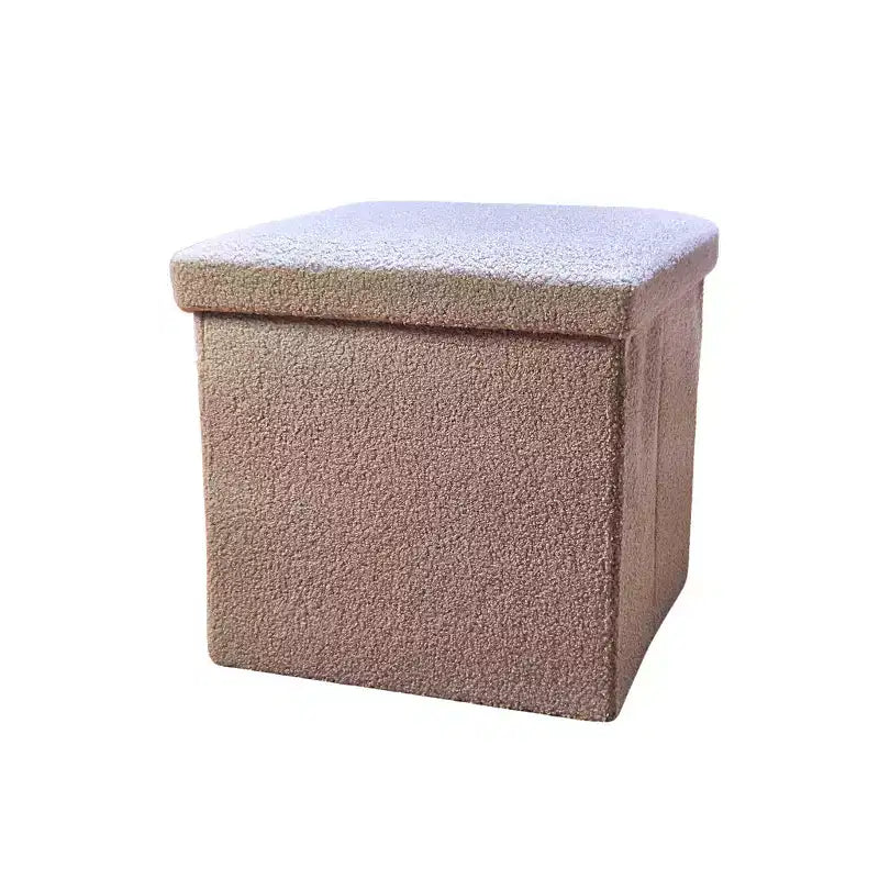 15 Boucle Cube Storage Ottoman