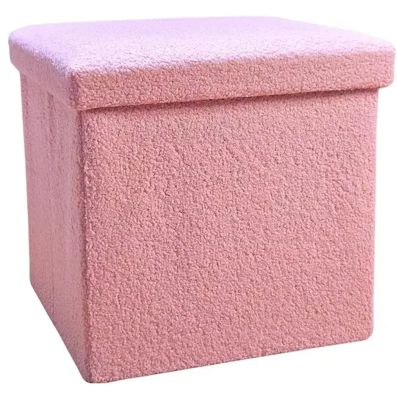 15 Boucle Cube Storage Ottoman