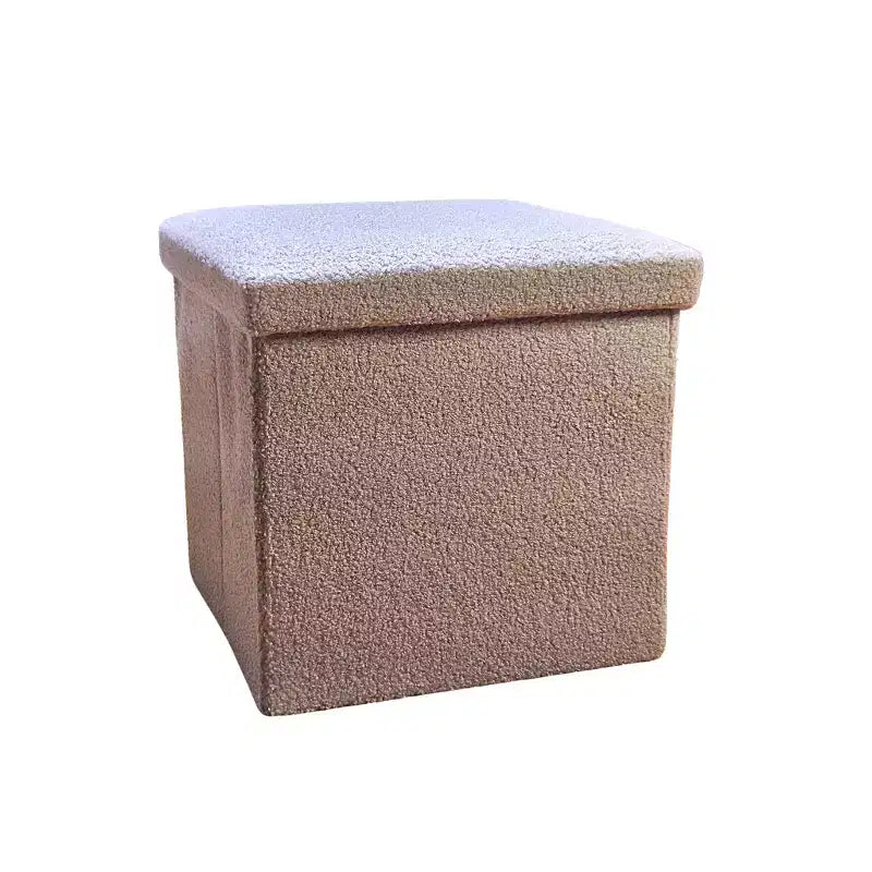 15 Boucle Cube Storage Ottoman