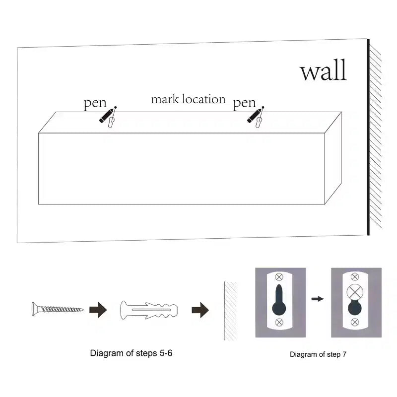 17.9 Maple Floating Shelf C invisible-bracket wood wall mount, perfect bathroom/bedroom/kitchen dcor or book/plant display, easy install.