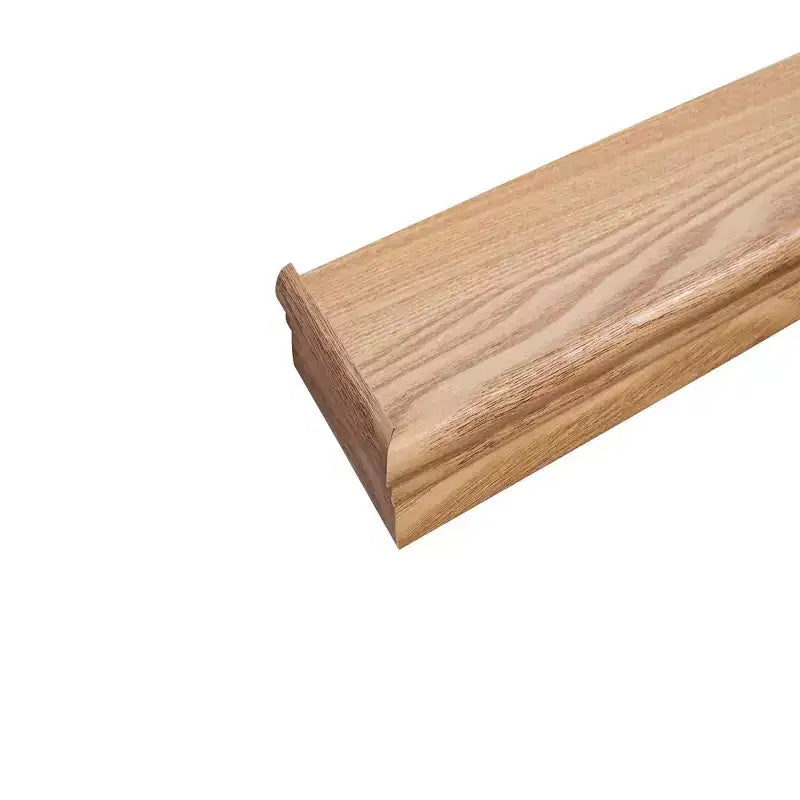 17.9 Maple Floating Shelf C invisible-bracket wood wall mount, perfect bathroom/bedroom/kitchen dcor or book/plant display, easy install.