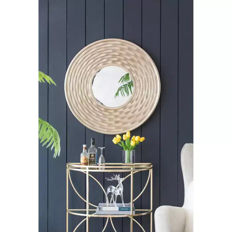 31.3 Inch Round Wall Mirror