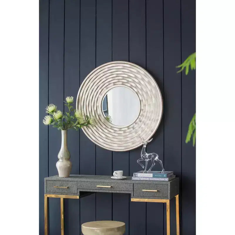 31.3 Inch Round Wall Mirror