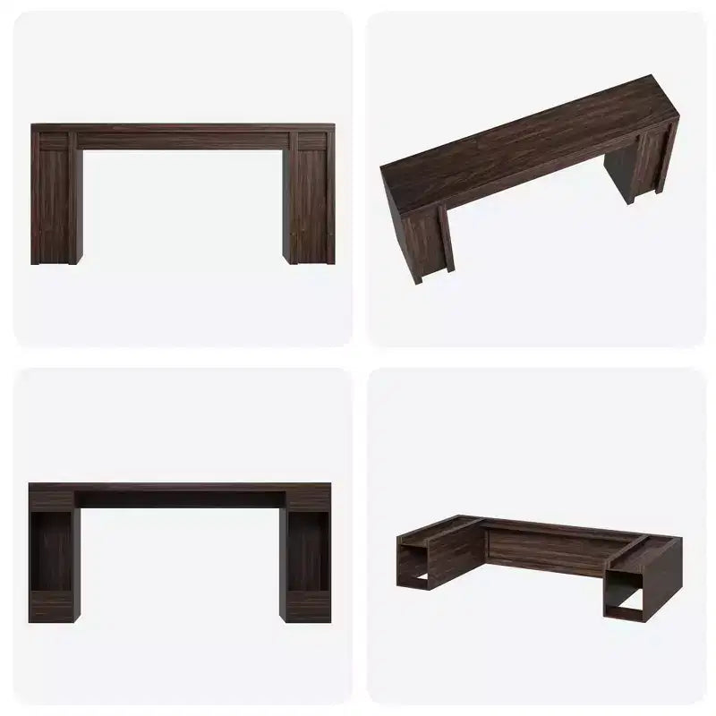 70 Extra-Long Console Table C Wooden Sofa Table for Behind Couch, Entryway, Foyer and Hallway