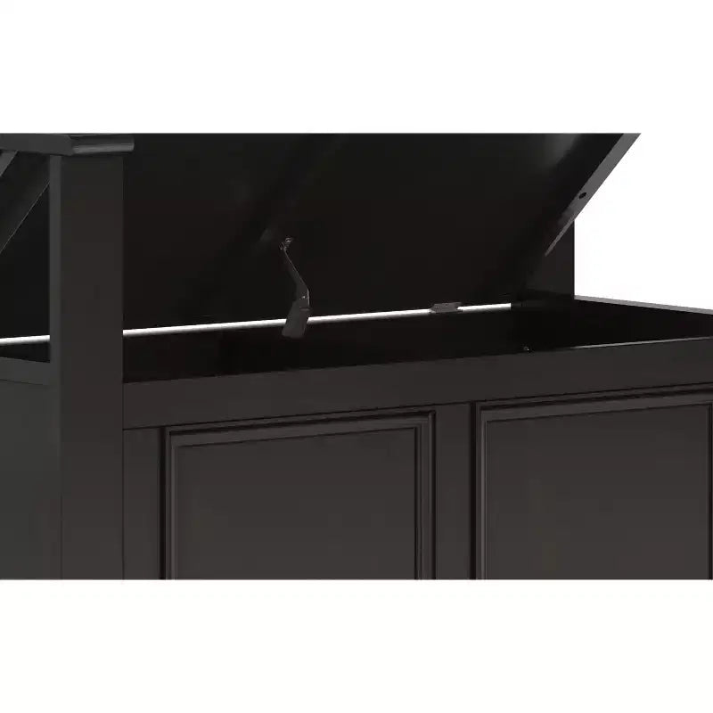 Halifax Solid Wood 36 inch Wide Transitional Entryway Storage Bench