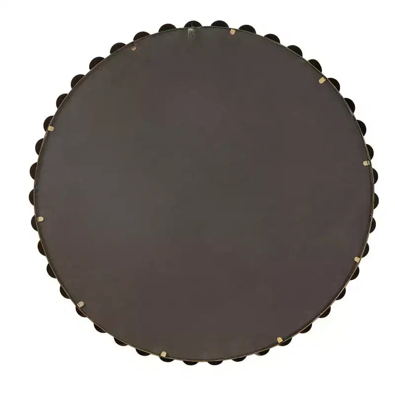 36 Large Round Wall Mirror with Metal Frame, Decorative Wall Mirror for Living Room, Entryway, Bathroom, or Bedroom-Panipeachy