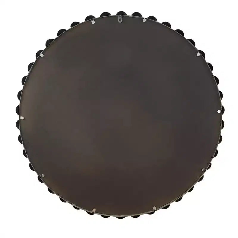 36 Large Round Wall Mirror with Metal Frame, Decorative Wall Mirror for Living Room, Entryway, Bathroom, or Bedroom-Panipeachy