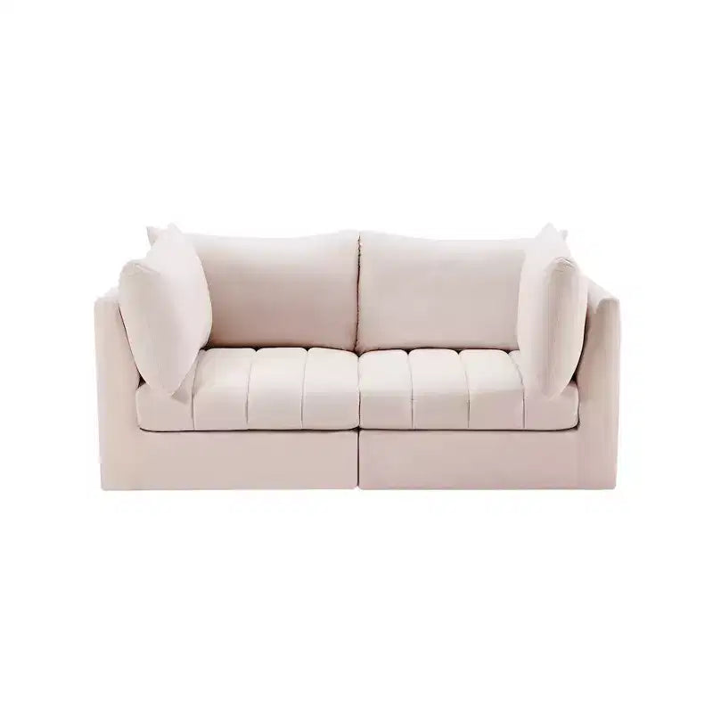 Meridian Furniture Jacob Velvet Modular Sofa