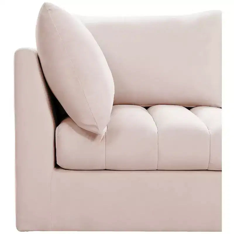 Meridian Furniture Jacob Velvet Modular Sofa