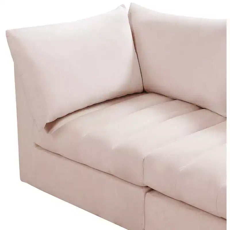 Meridian Furniture Jacob Velvet Modular Sofa