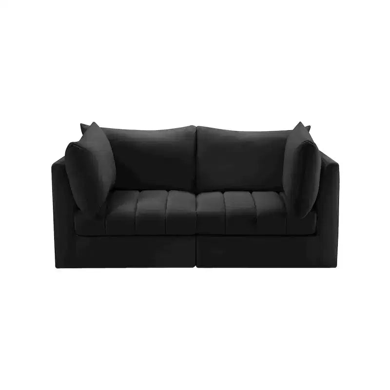 Meridian Furniture Jacob Velvet Modular Sofa