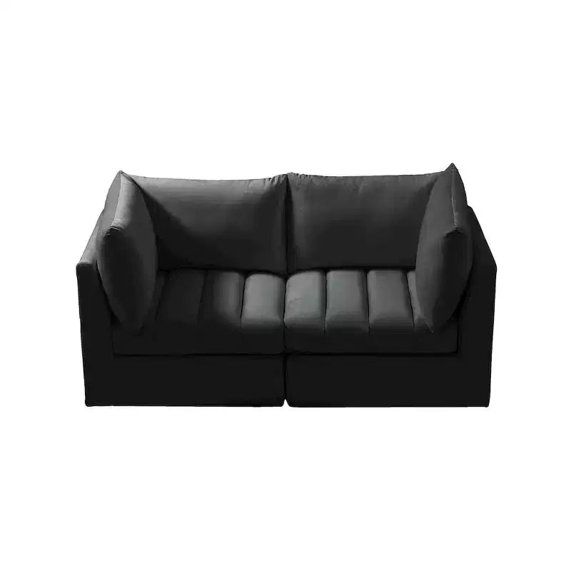 Meridian Furniture Jacob Velvet Modular Sofa