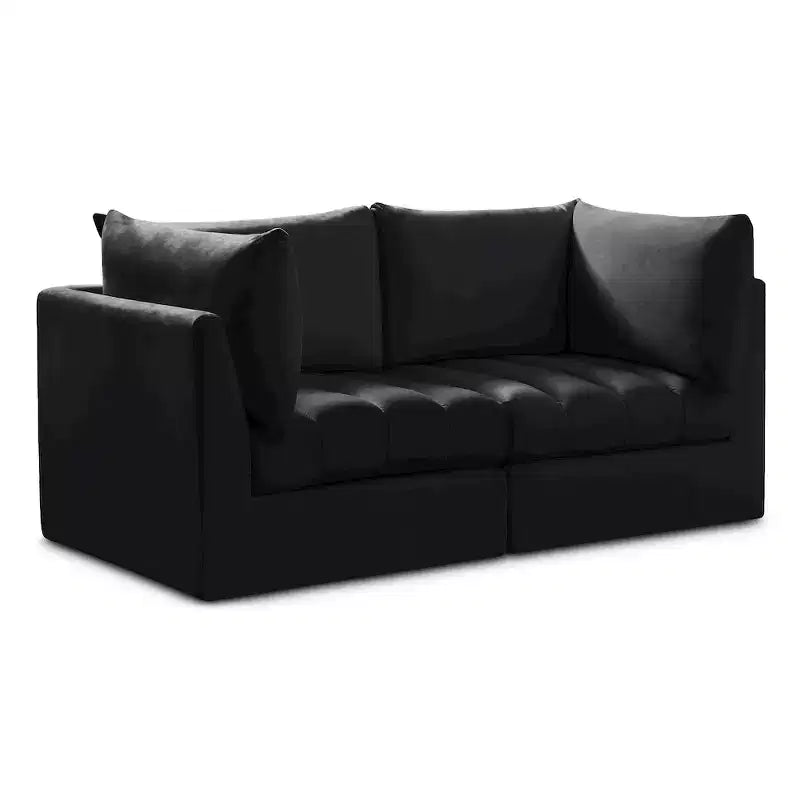 Meridian Furniture Jacob Velvet Modular Sofa