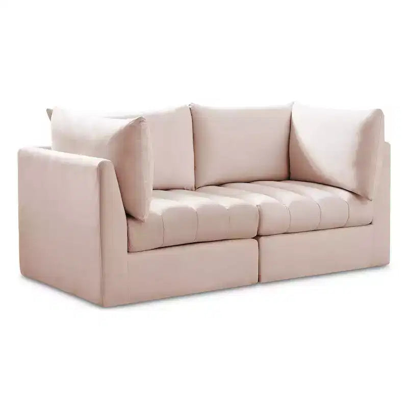 Meridian Furniture Jacob Velvet Modular Sofa