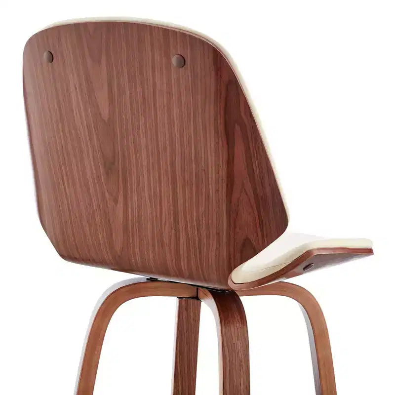 26 Arabela Counter Height Barstool with Leather Seat - Armen Living