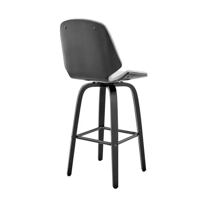 26 Arabela Counter Height Barstool with Leather Seat - Armen Living