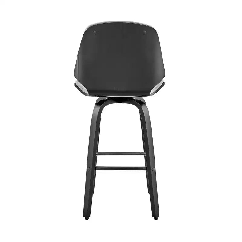 26 Arabela Counter Height Barstool with Leather Seat - Armen Living