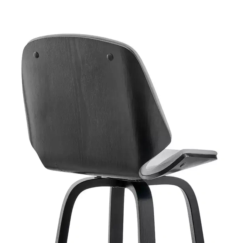 26 Arabela Counter Height Barstool with Leather Seat - Armen Living