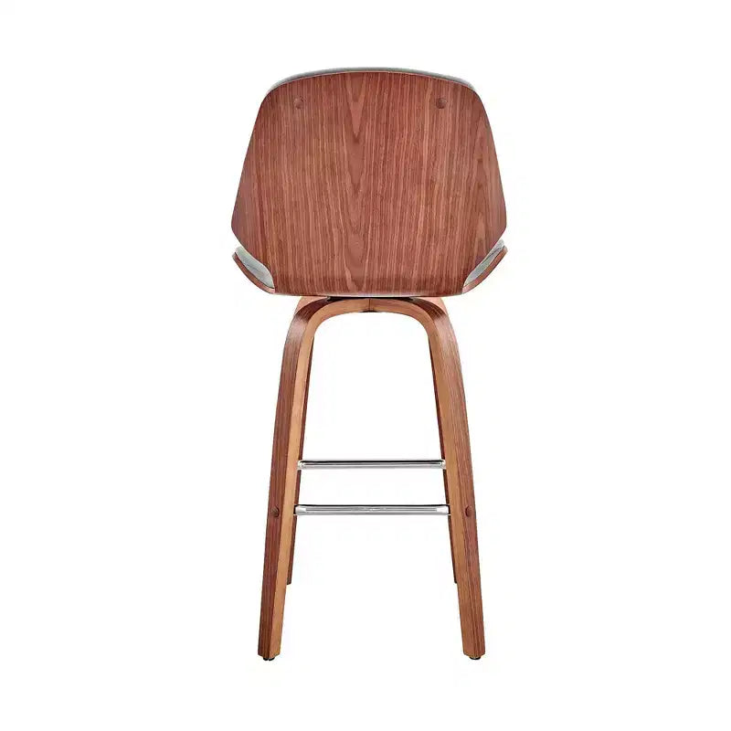 26 Arabela Counter Height Barstool with Leather Seat - Armen Living